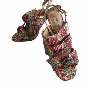 Antonio Melani Women's Floral Sandals - Multicolor